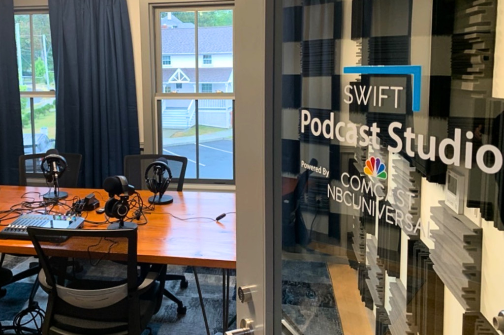 Podcast studio